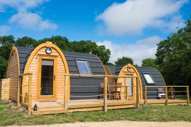 Timber self build pods in France and Spain